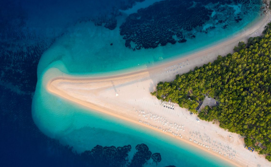 Zlatni Rat Beach, Croatia